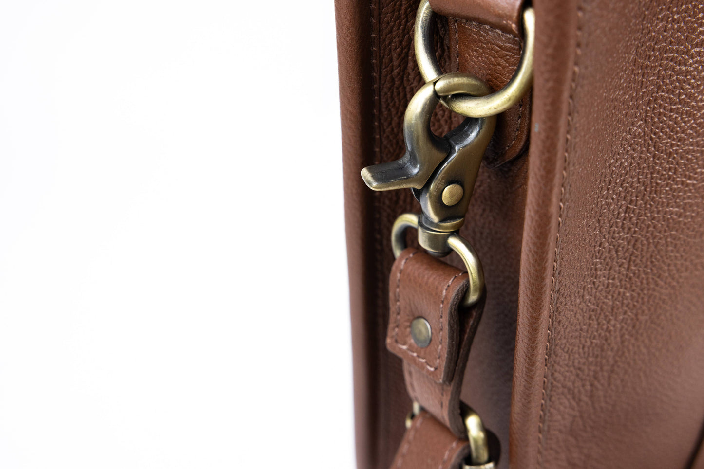 Brown Leather Hair-On-Hide Tote Bag ABHB 18-25215