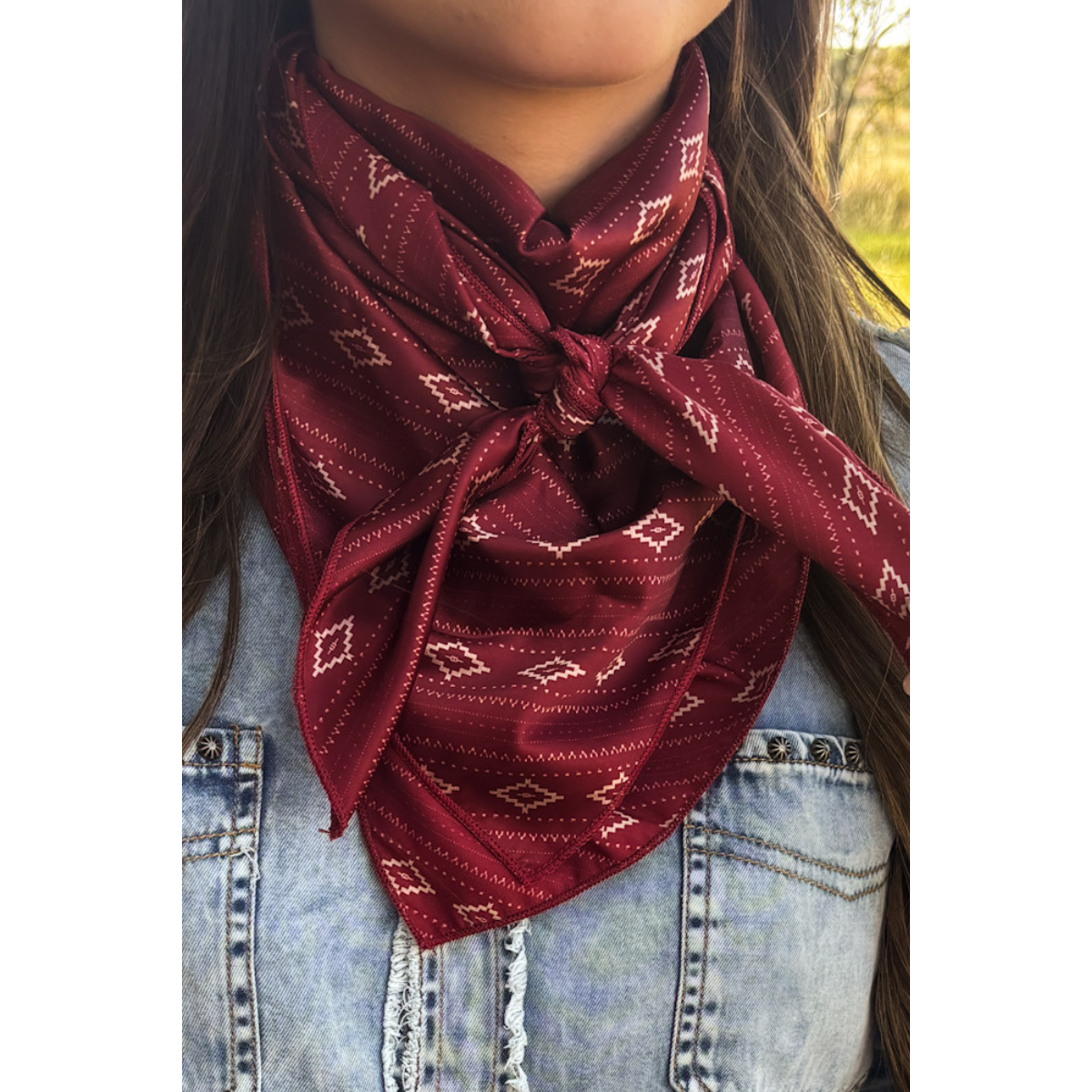Crimson Dust Wild Rag