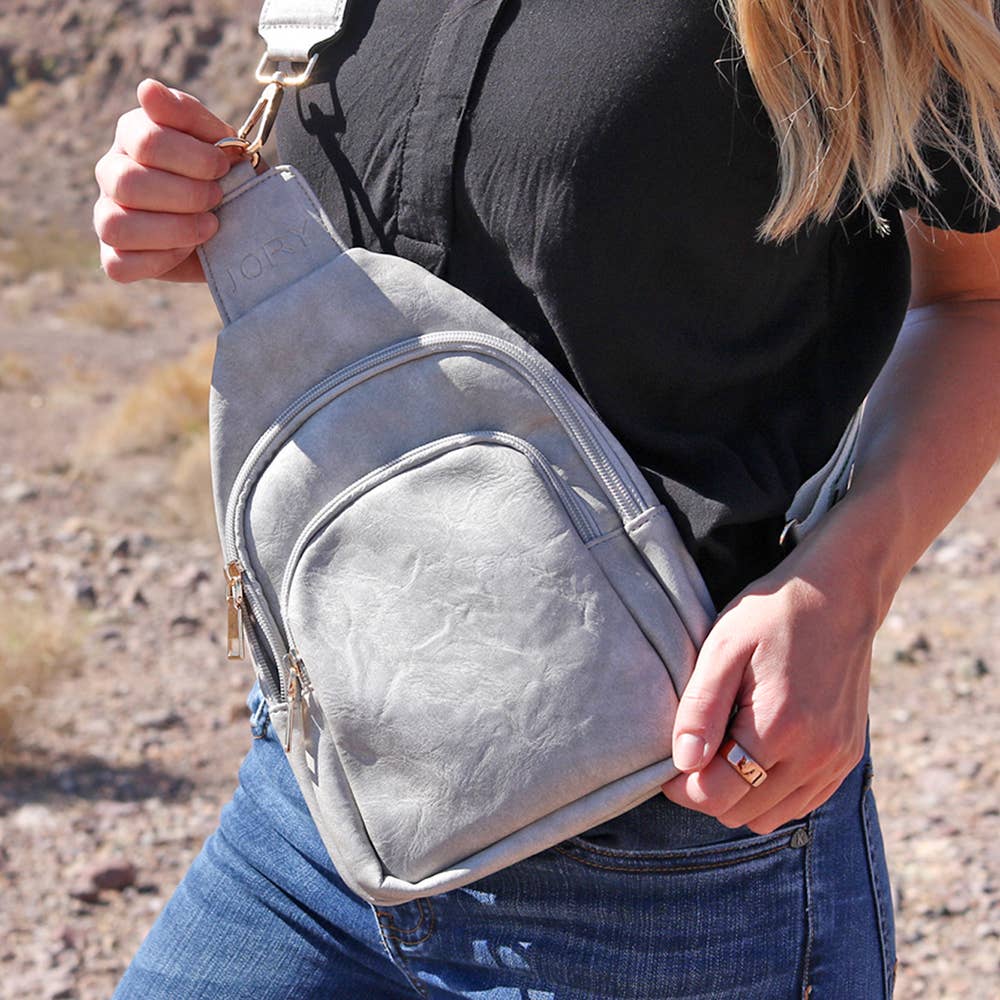 Rebeca Crossbody Sling Bag - Cloud