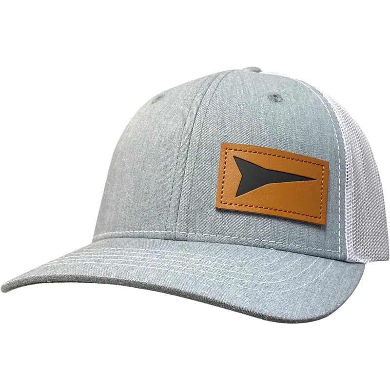 Fast Back Cap Heather Grey / White Youth