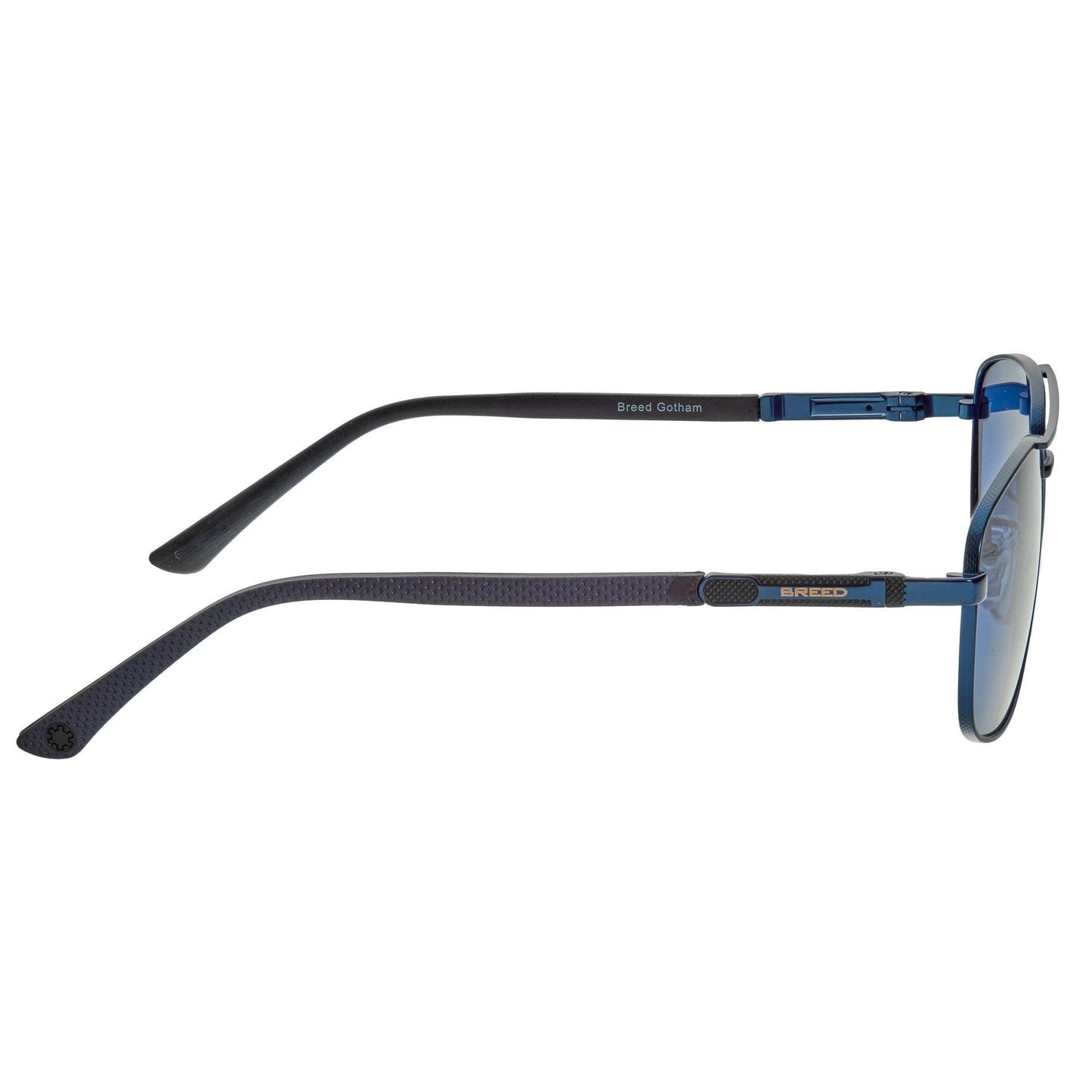 Breed - Breed Gotham Stainless Steel Polarized Aviator Sunglasses