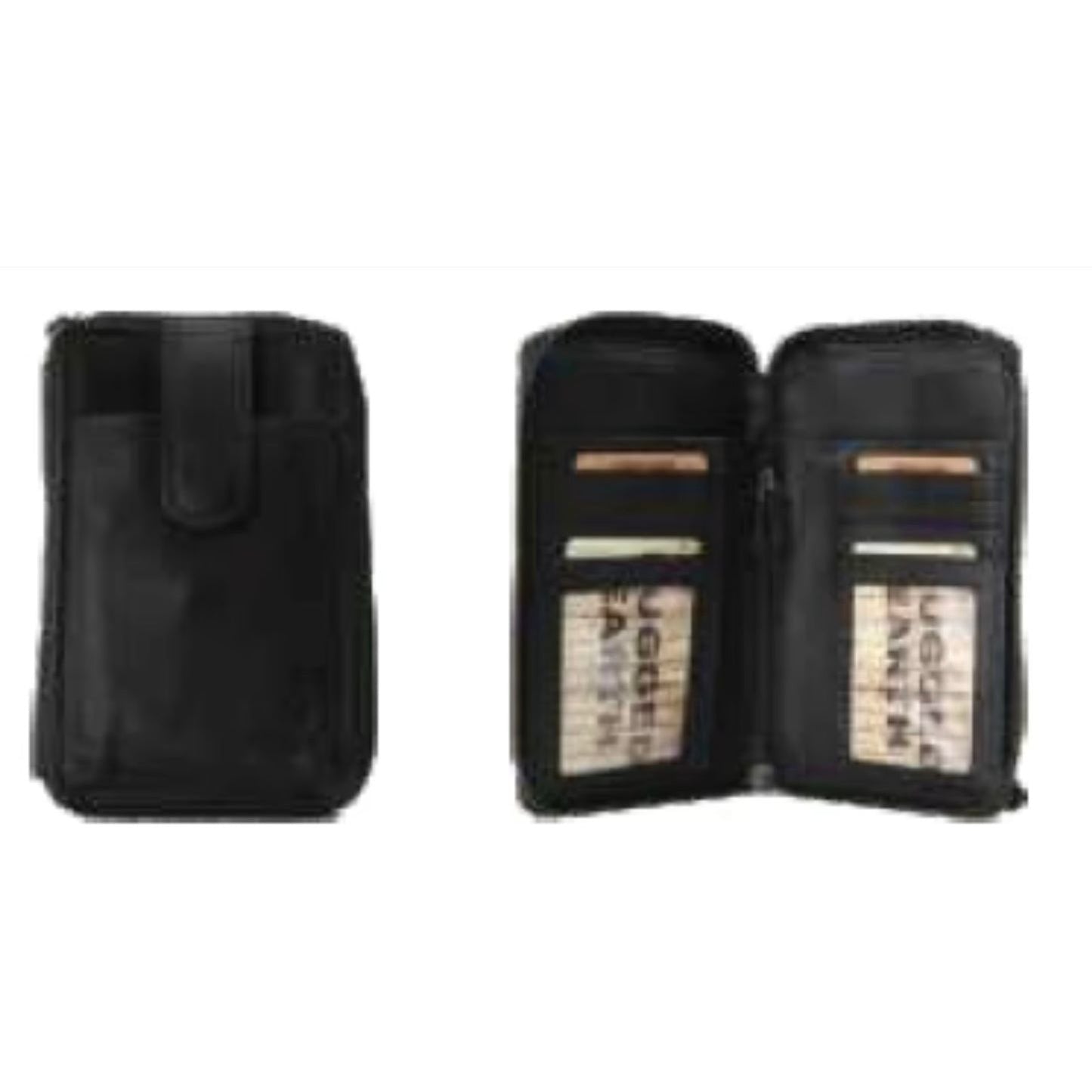 Rugged Earth Leather Upright Organizer