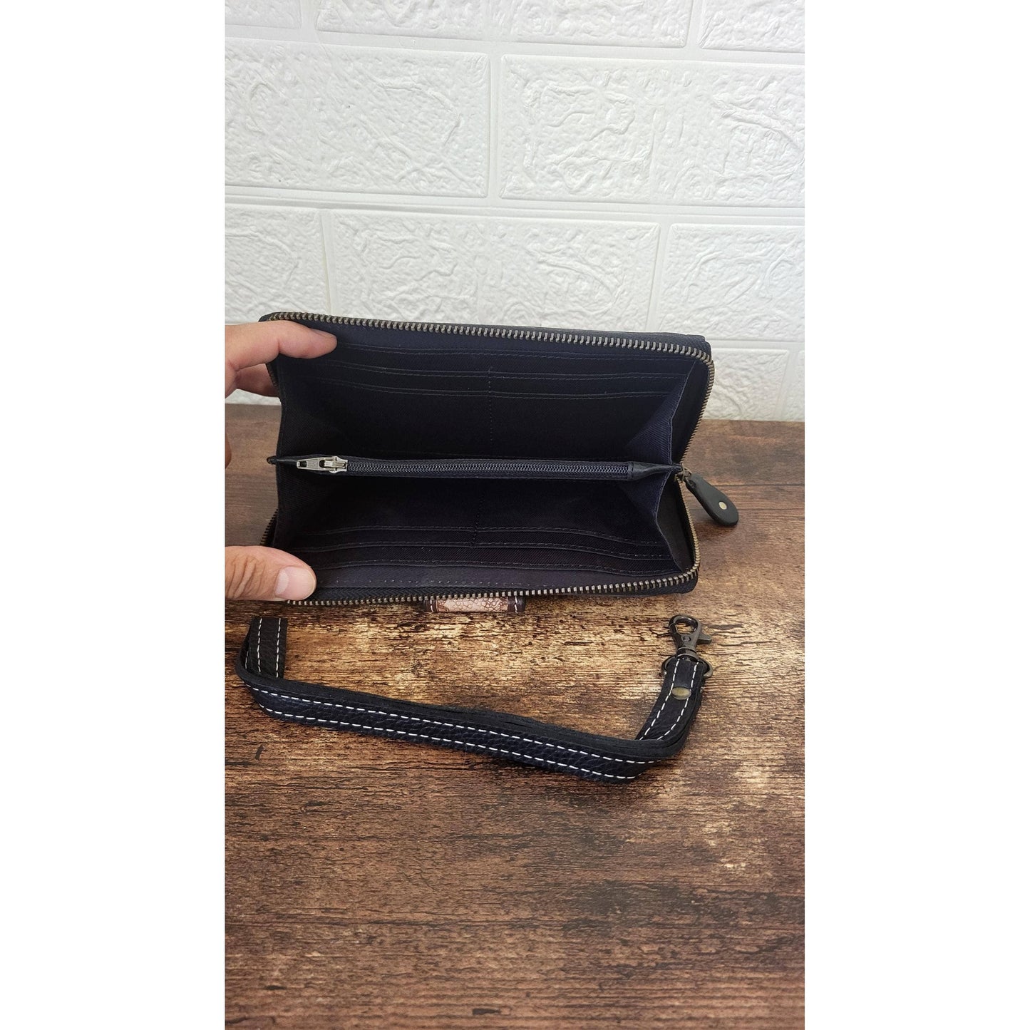 Handcrafted Genuine Leather Cowhide Women's Wallet