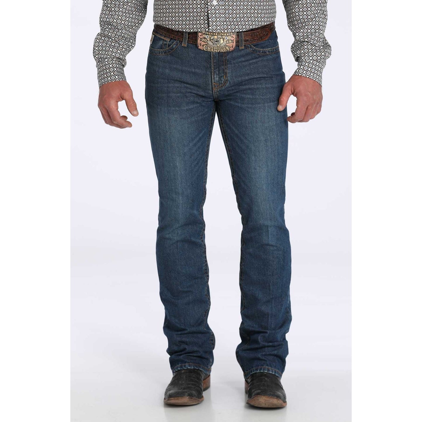 Cinch Men’s Jeans - Ian, Slim, Boot Cut, Indigo MB31436001