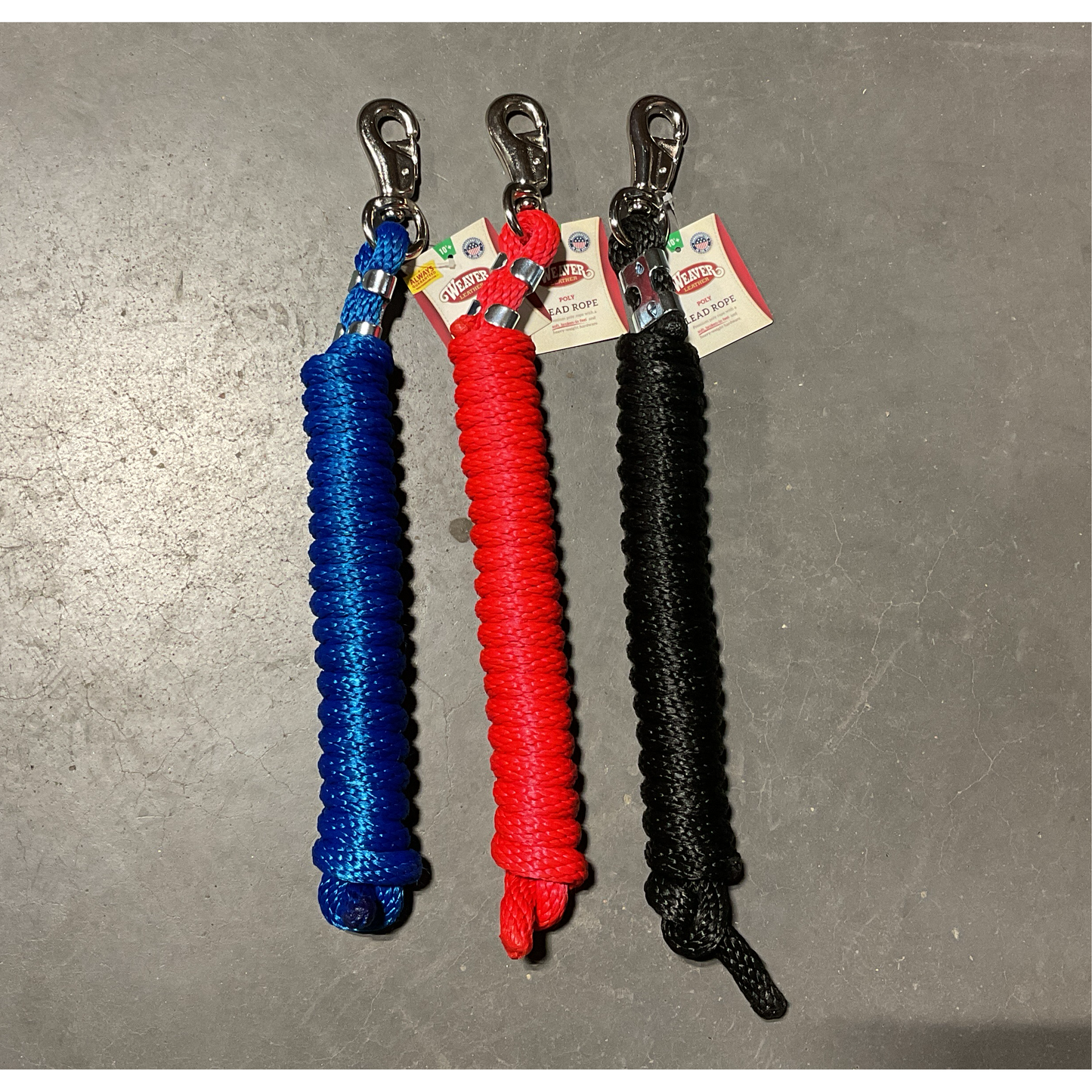 Weaver Poly Lead Rope 10Ft Bull Snap