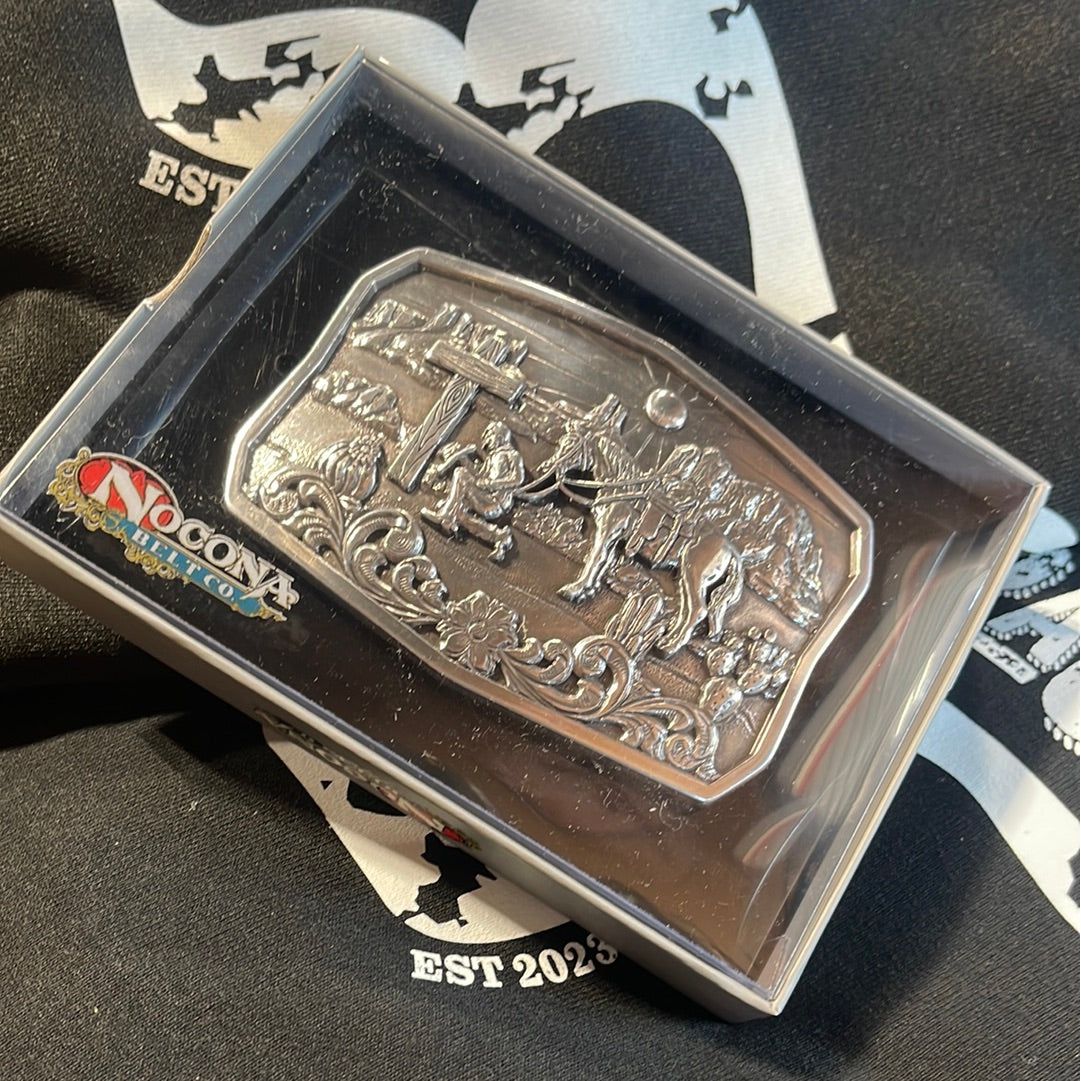 Nocona Buckle Praying Cowboy