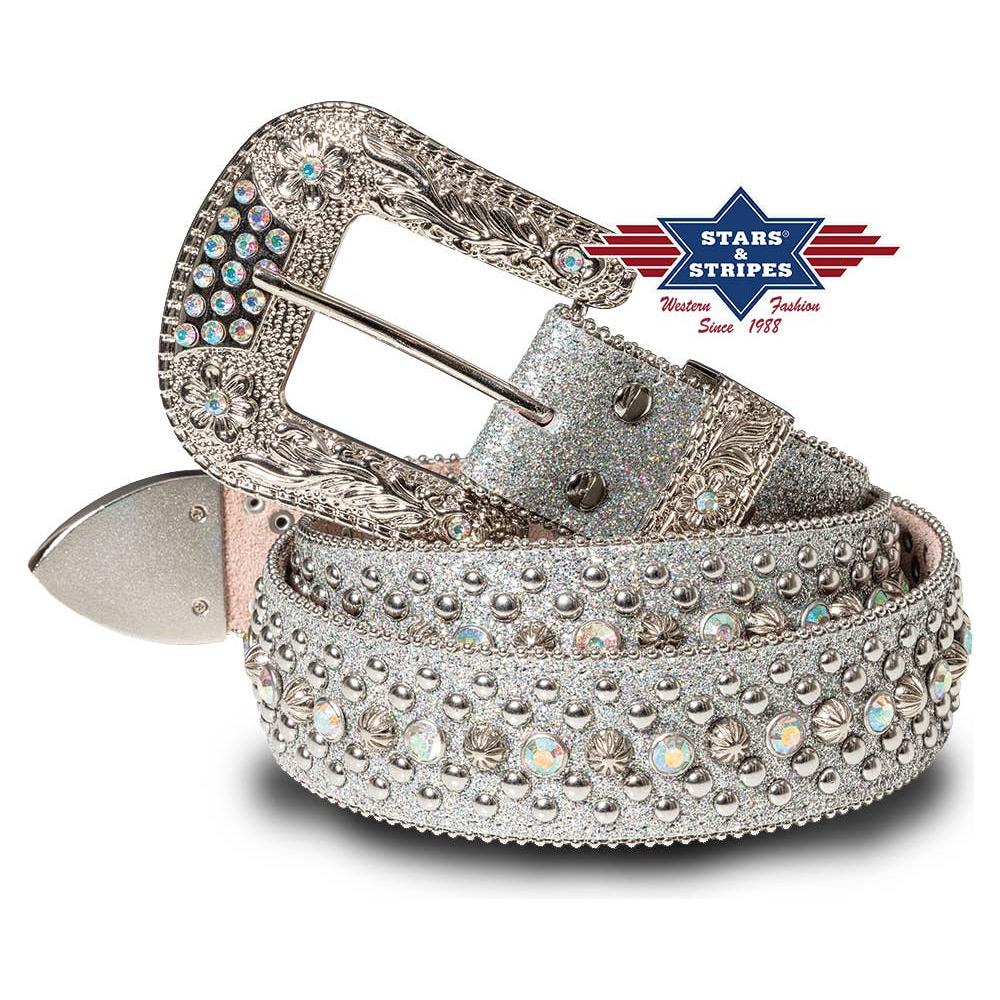 Stars & Stripes® - Western belt - Stone-6