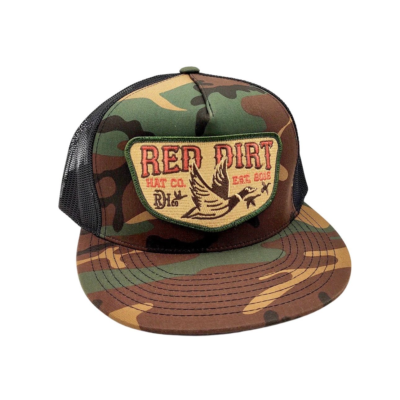 Red Dirt Hat Co. - Fly South Graphic Camo Trucker Cap RDHC-489
