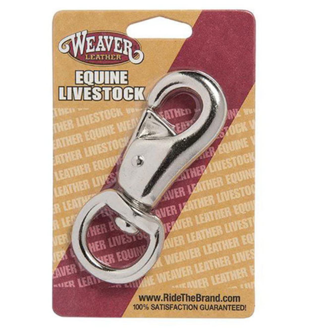 Weaver Bull Snap - 1” Nickle Plated 77-4016