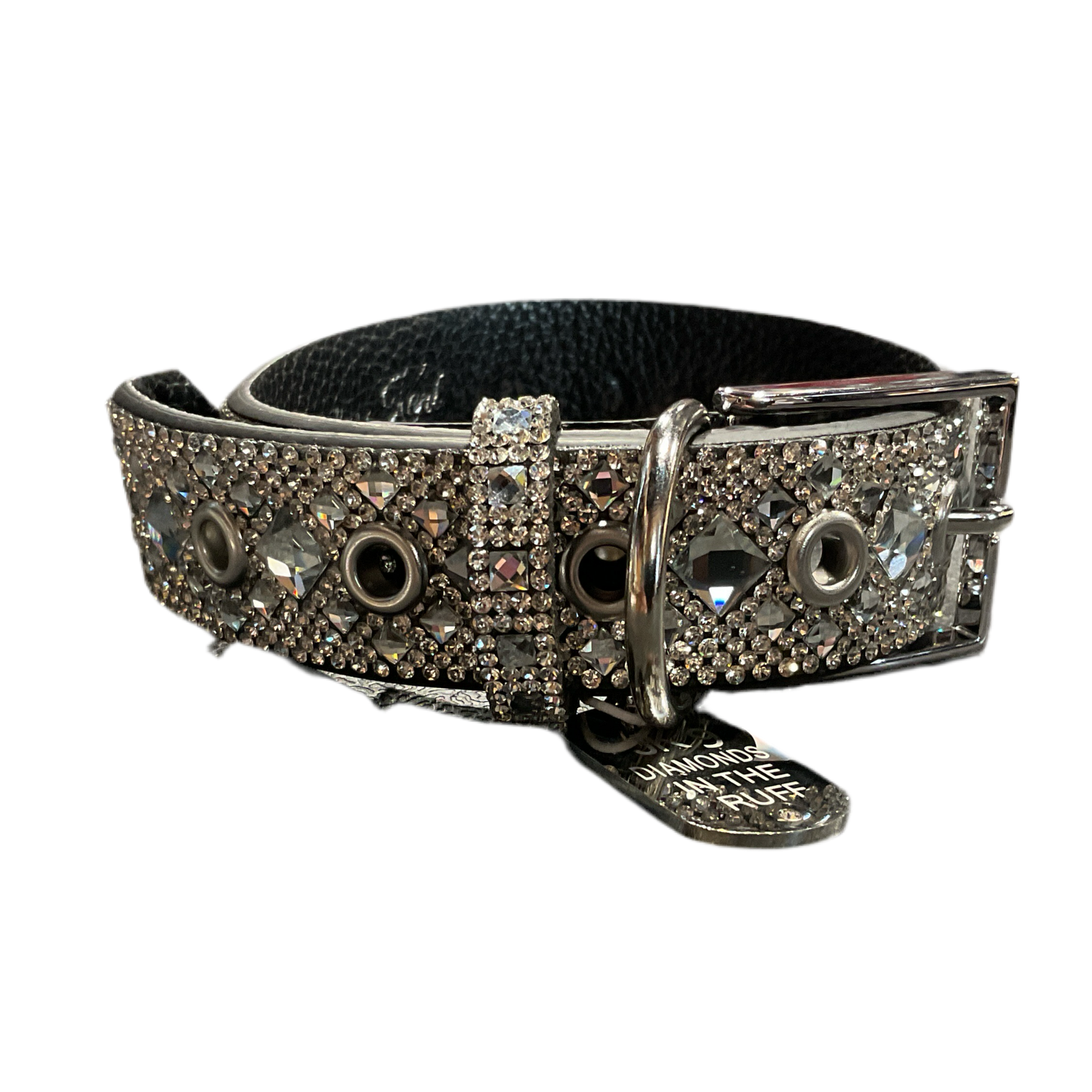 DIAMONDS IN THE RUFF DOG COLLAR