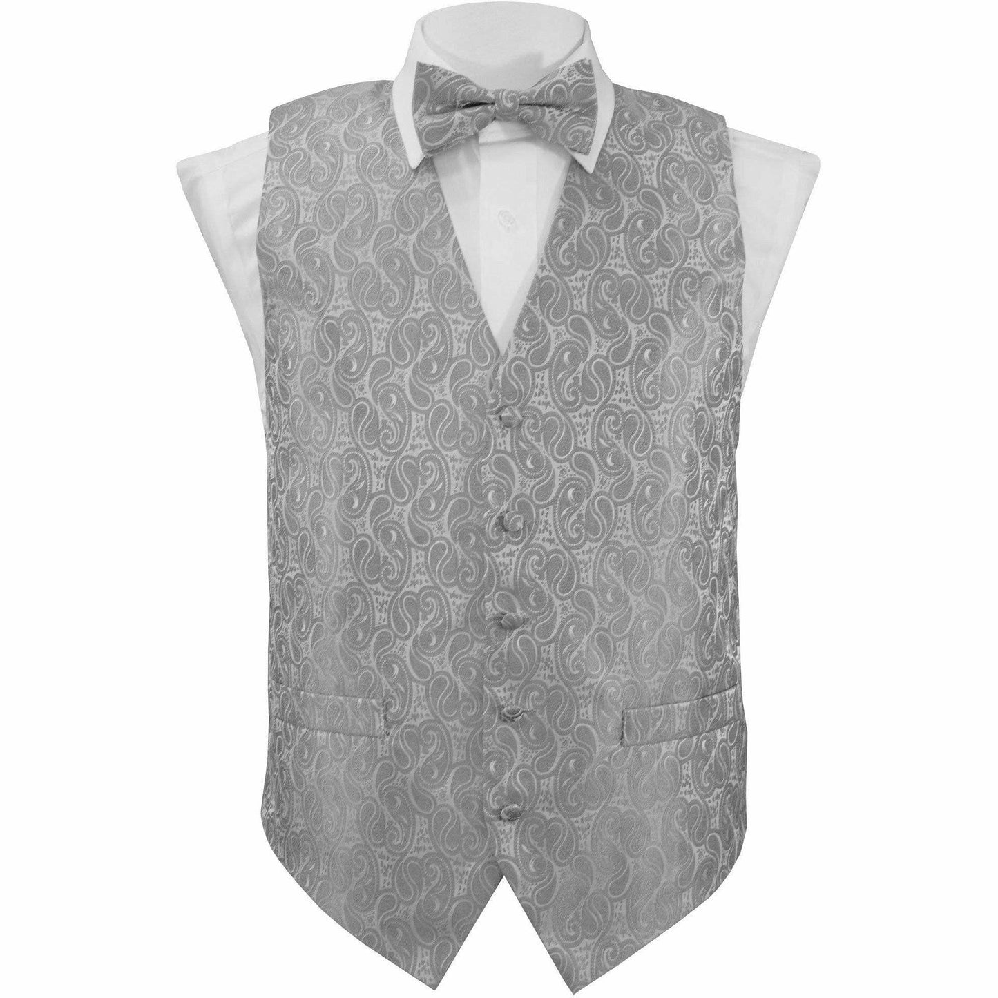 Vittorio Farina Paisley Vest Set