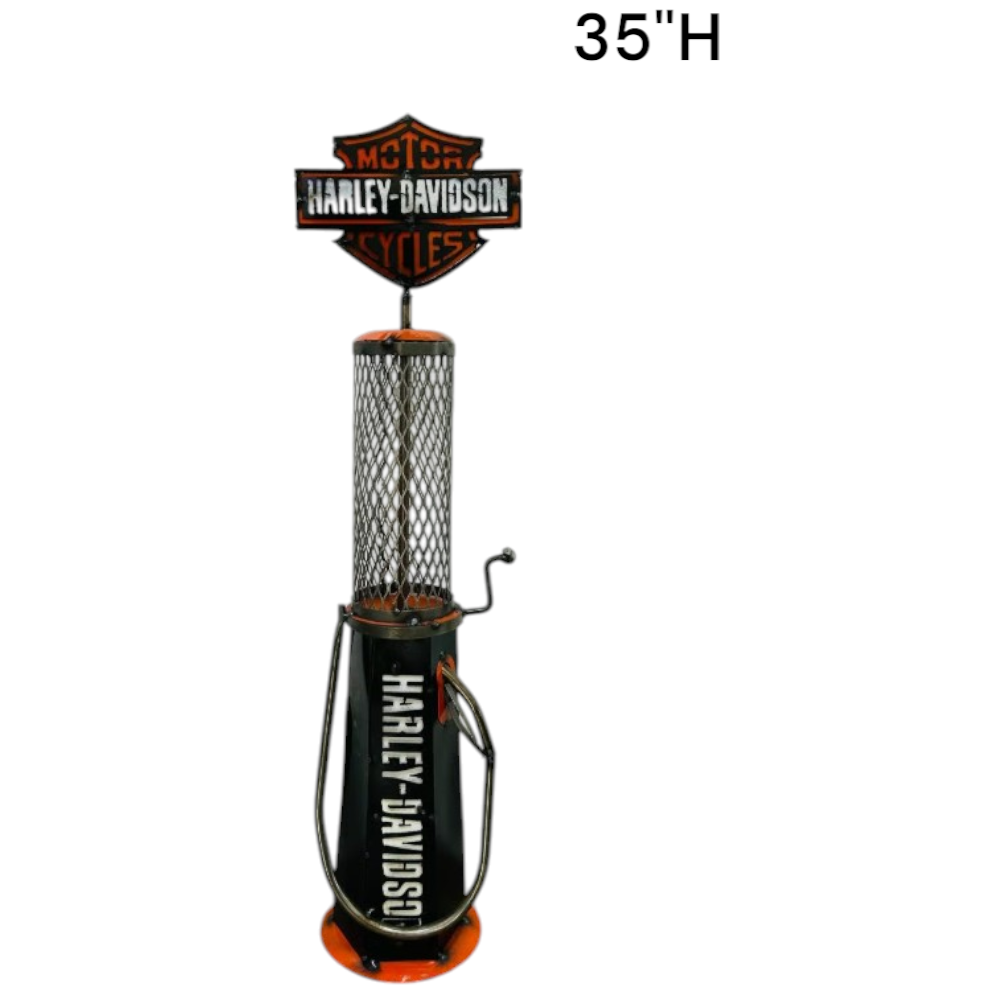 Rustic Farm - 30-230 - SM Harley Davidson Gas Pump - 20