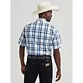 Wrangler® Wrinkle Resist Short Sleeve Shirt - Red - 112379028- 112379030