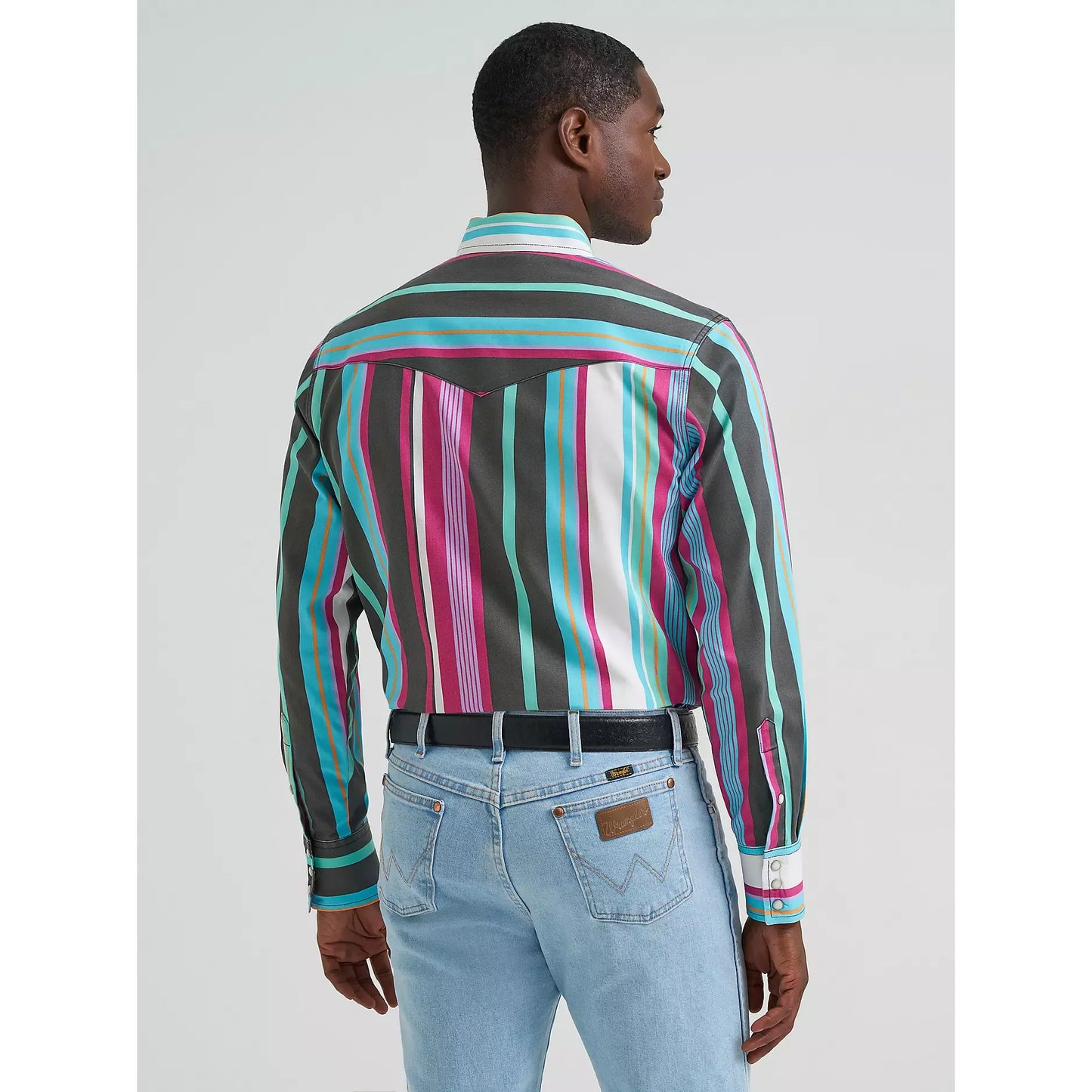 Wrangler Men’s Shirt, Brushpopper, Snap, 112379230