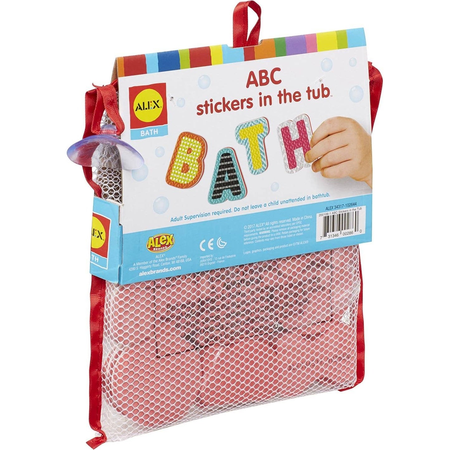 Alex - Bath - Abc Stickers For The Tub