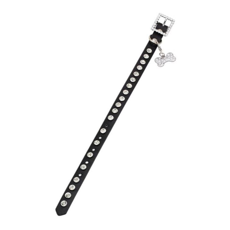 Crystal Studded Dog Collar by Rope & Spurs - 99-DC106