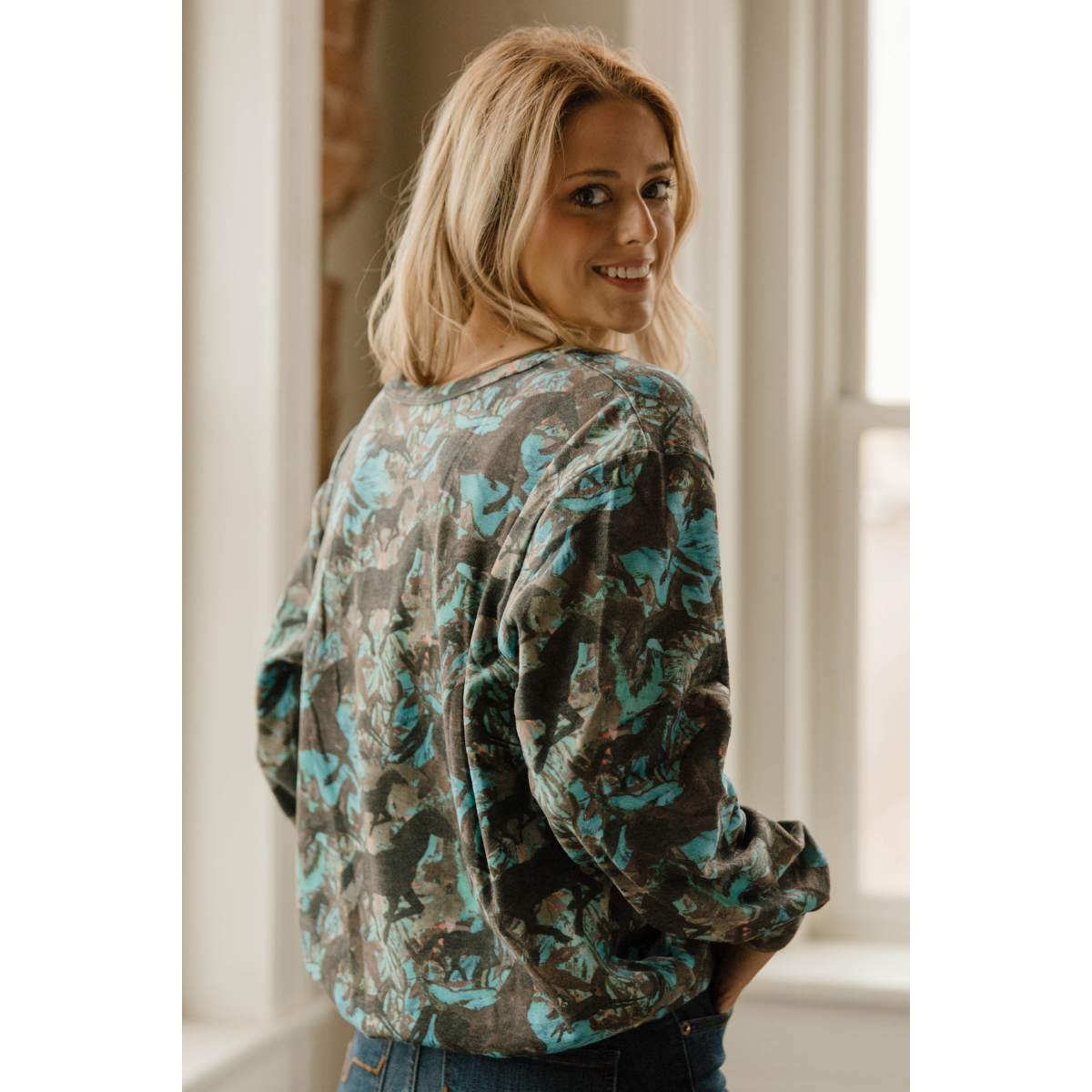 Painted Herd Top