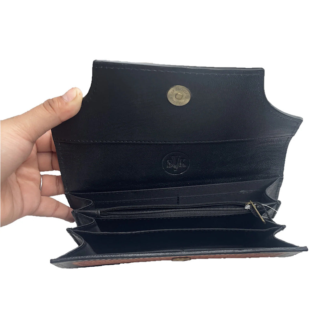 SVK - Sunflower Tooled Wallet SVK-T061