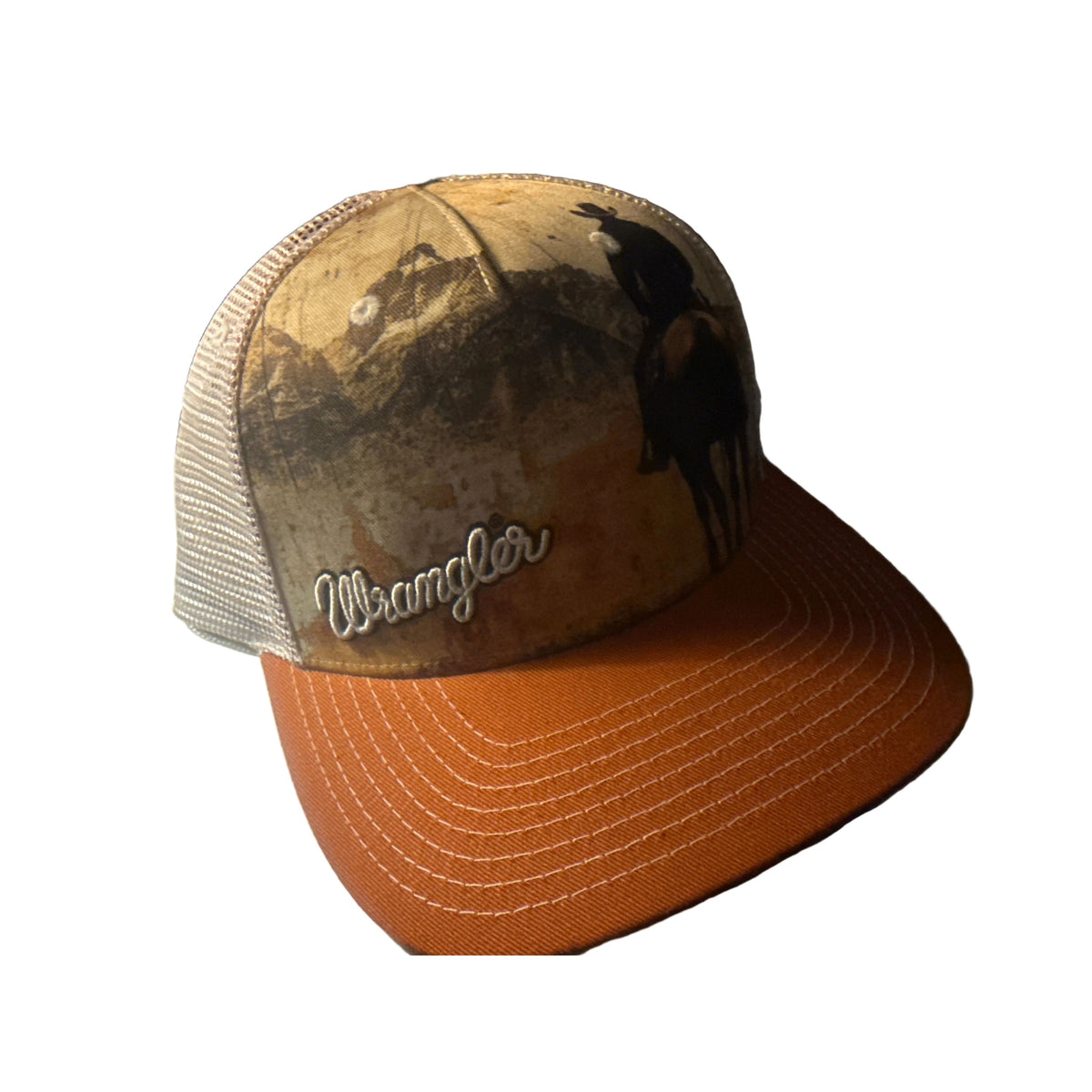 Wrangler Cowboy Western Scene