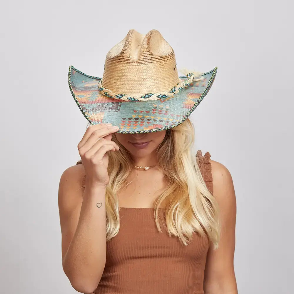 American Hat Makers - Cassius - Straw Cowboy Hat
