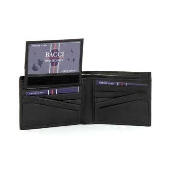 Rfid Pass Case Bi Fold Wallet Style