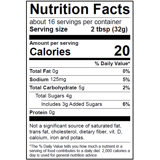 Byler's Chili Sauce, 16 Fl. Oz