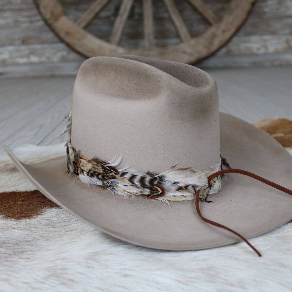 Willow Lane Hat Co. - Western Feather Hat Band - Avalon
