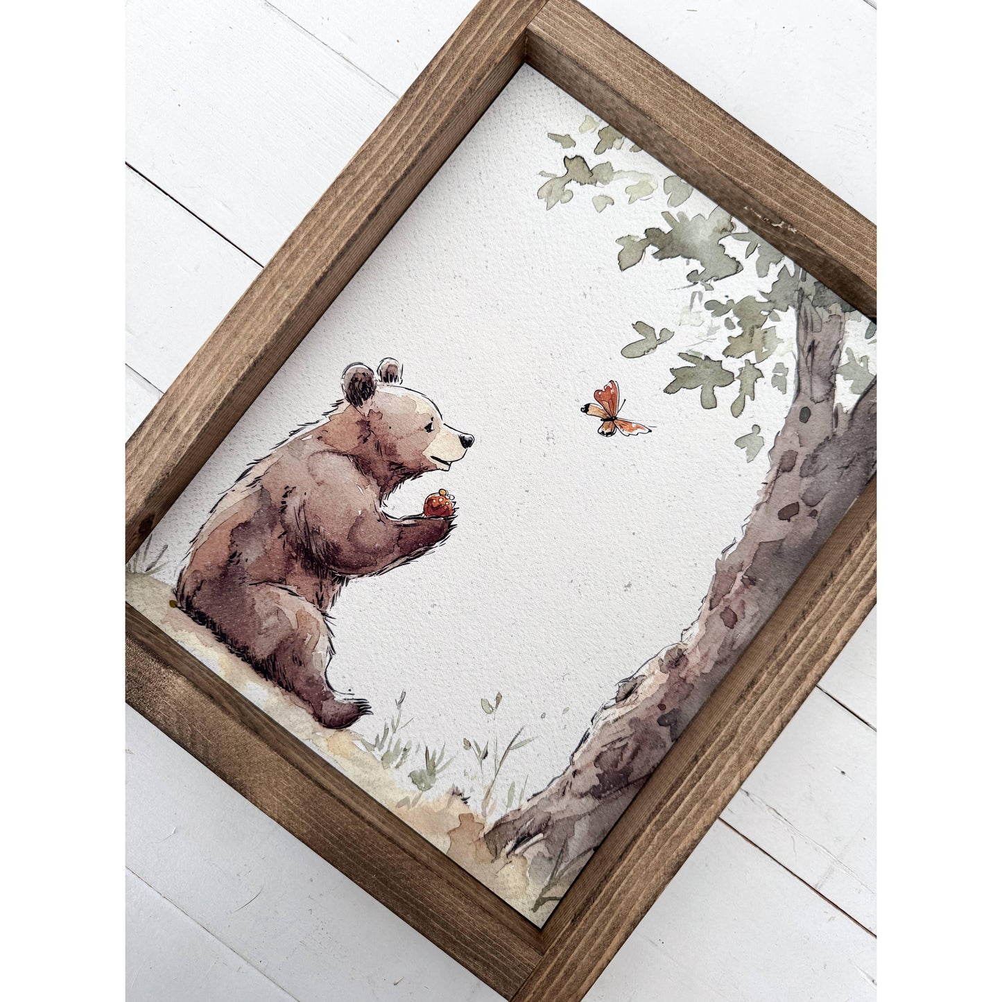 Ashwood Designs - Brown Bear Brown Bear Nursery sign