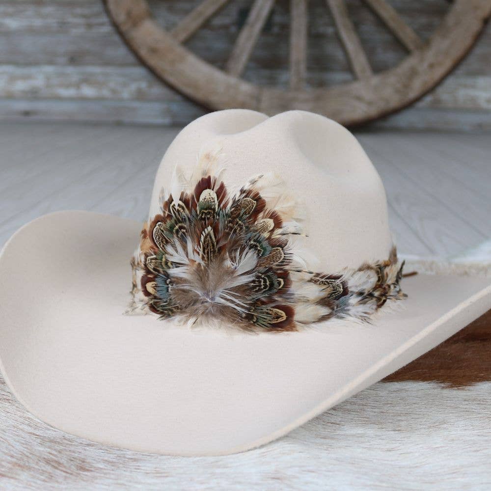 Willow Lane Hat Co. - Western Feather Hat Band - Avalon