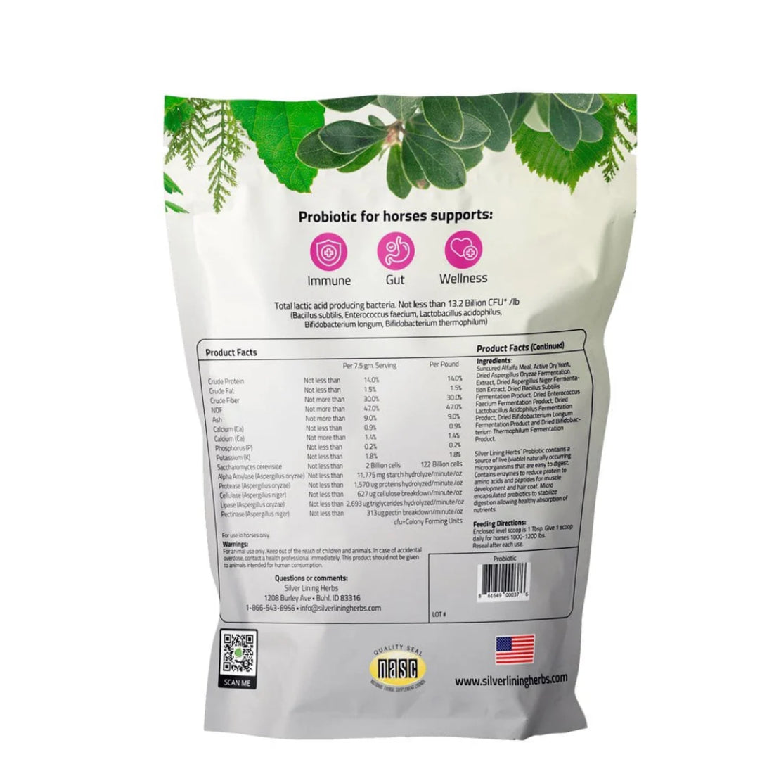 Silver Lining Herbs Probiotic 454gm