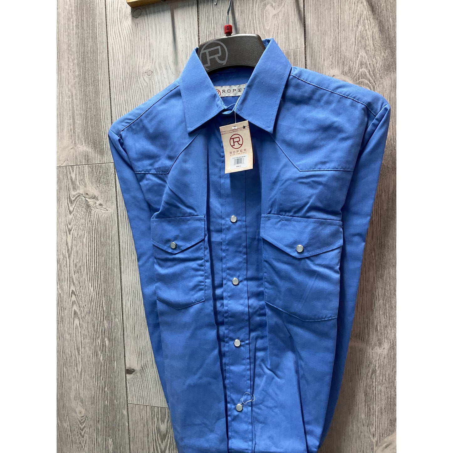 Roper Ladies Snap Shirt, Navy, 1-50-025-255