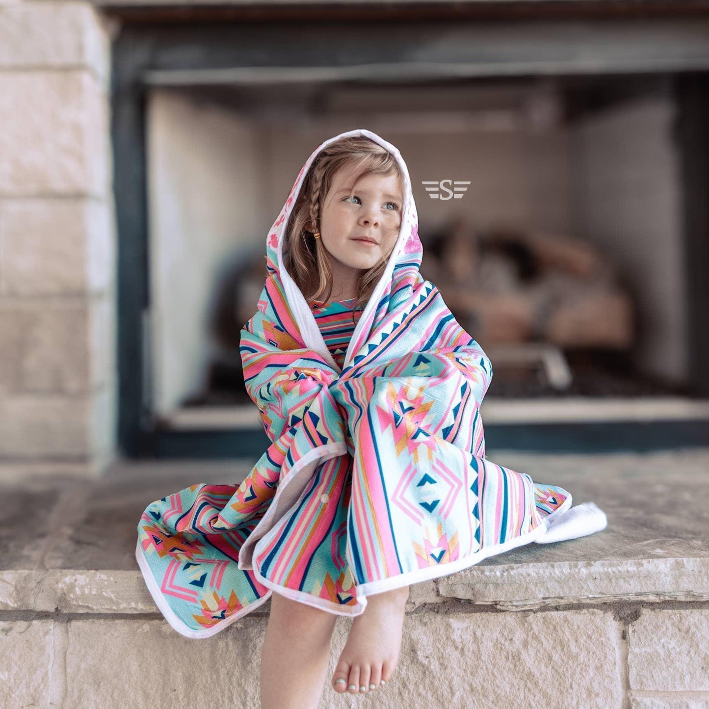 Flying S Company - Kids Wearable Towel with Hood