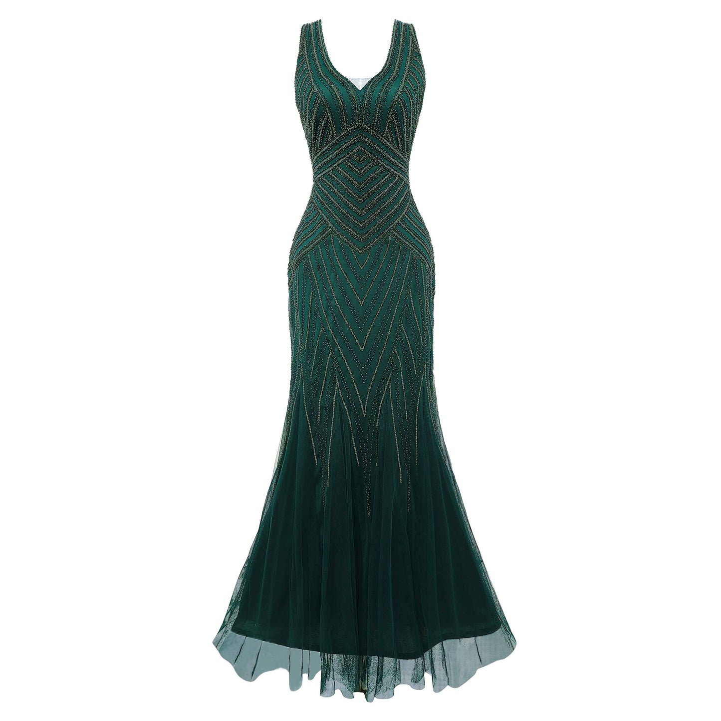 Bodycon Sequin Mermaid Maxi Dress