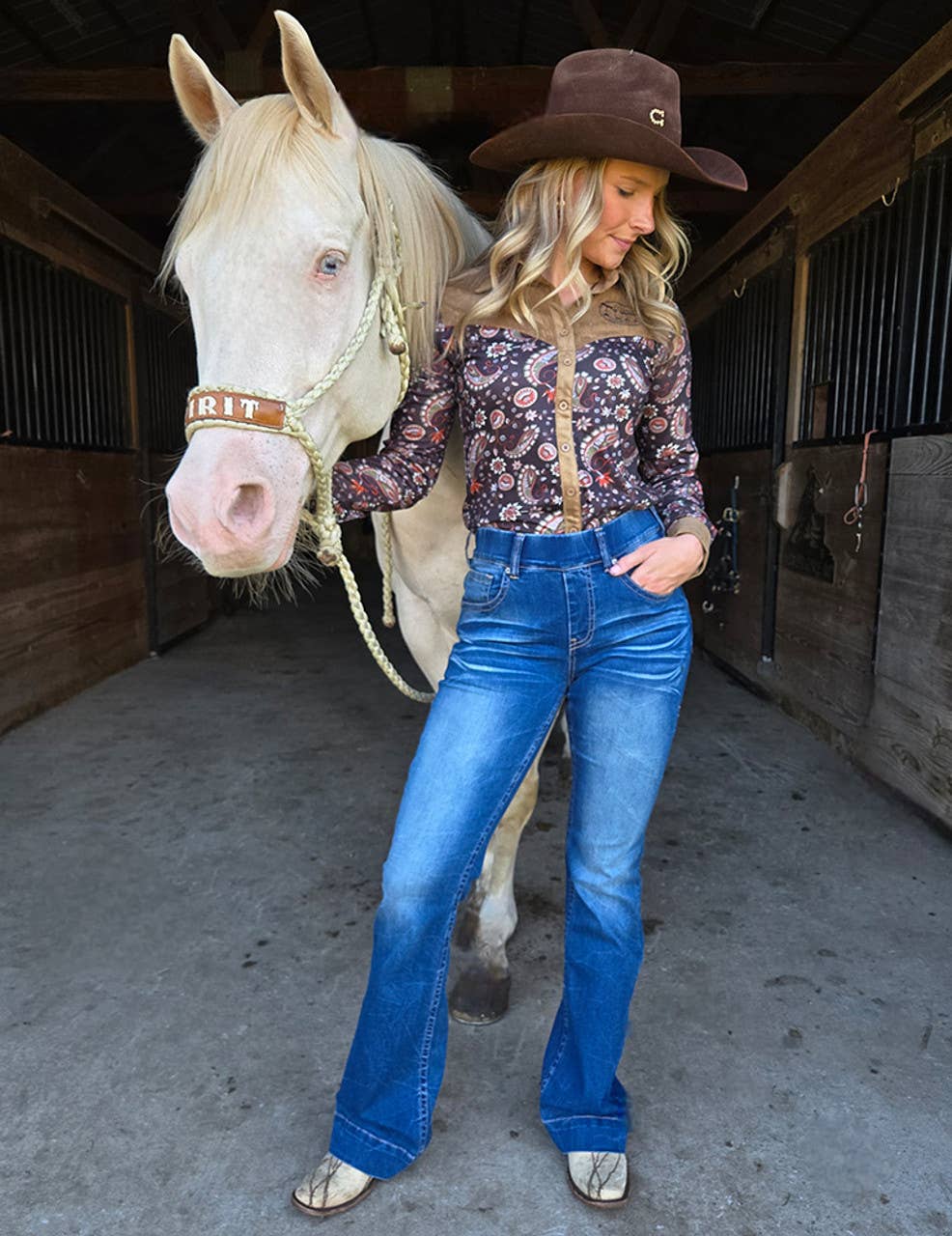 Cowgirl Tuff Pull-On Buck'n Bronc