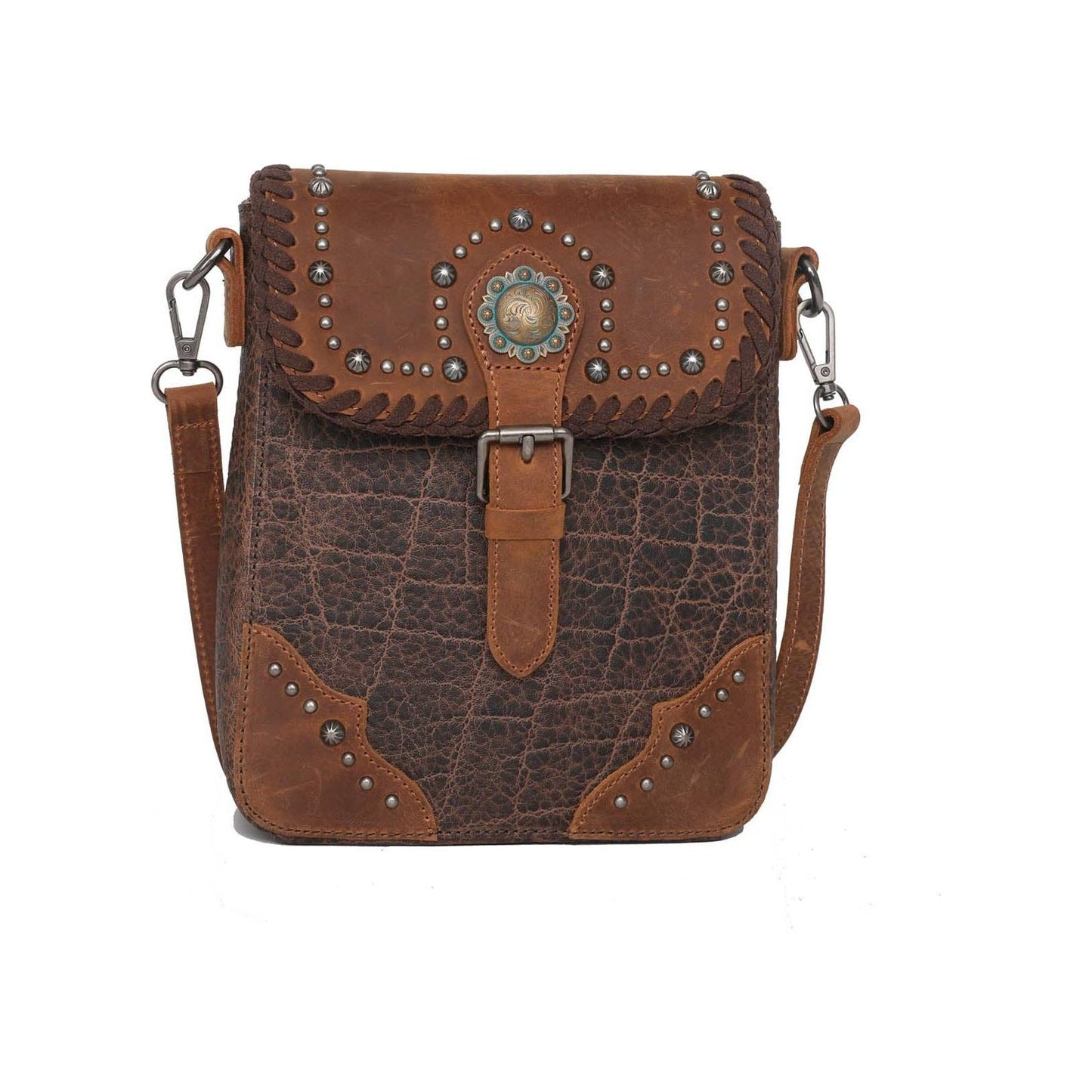 Montana West - MWR-047 Montana West Genuine Leather Shoulder/Crossbody Bag