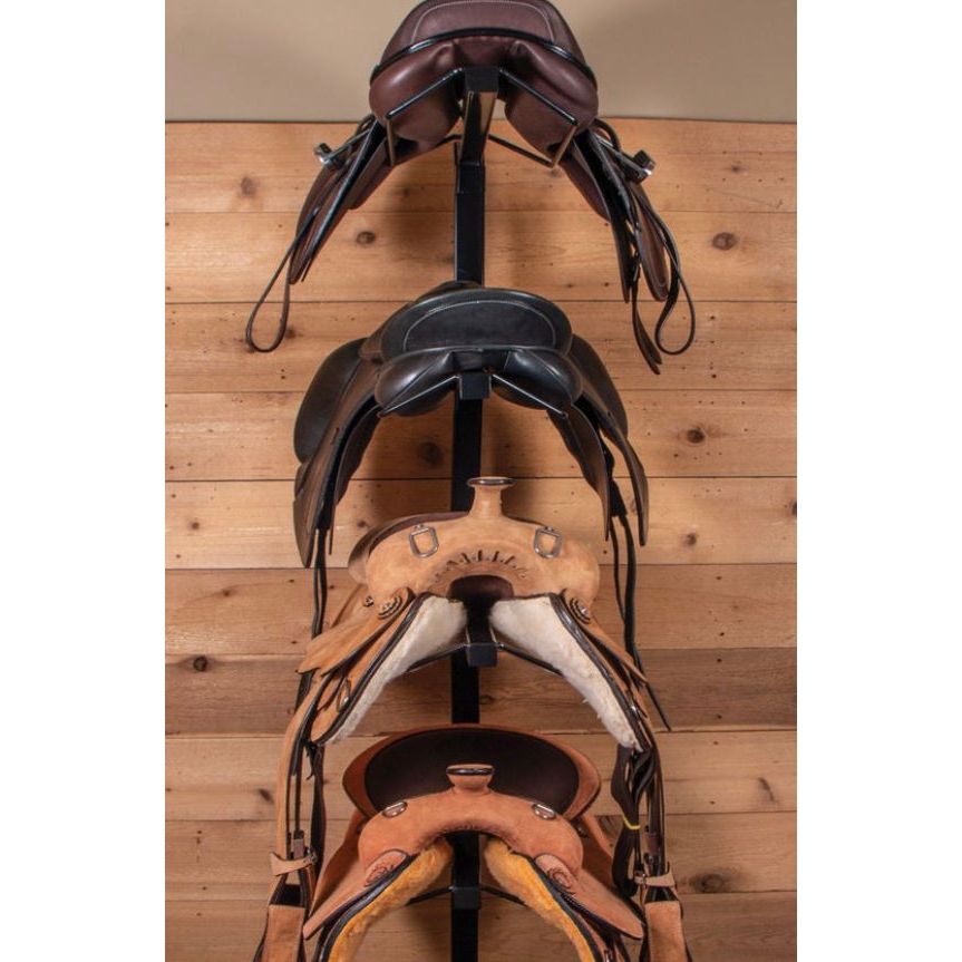 Easy-Up 4 Tier Portable Multi Saddle Rack