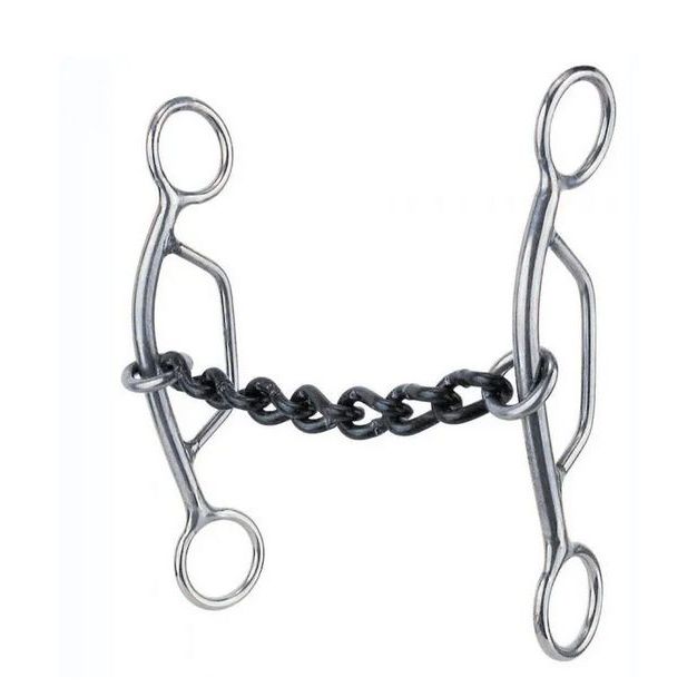 REINSMAN ROSIE CHAIN GAG BIT PONY 331P