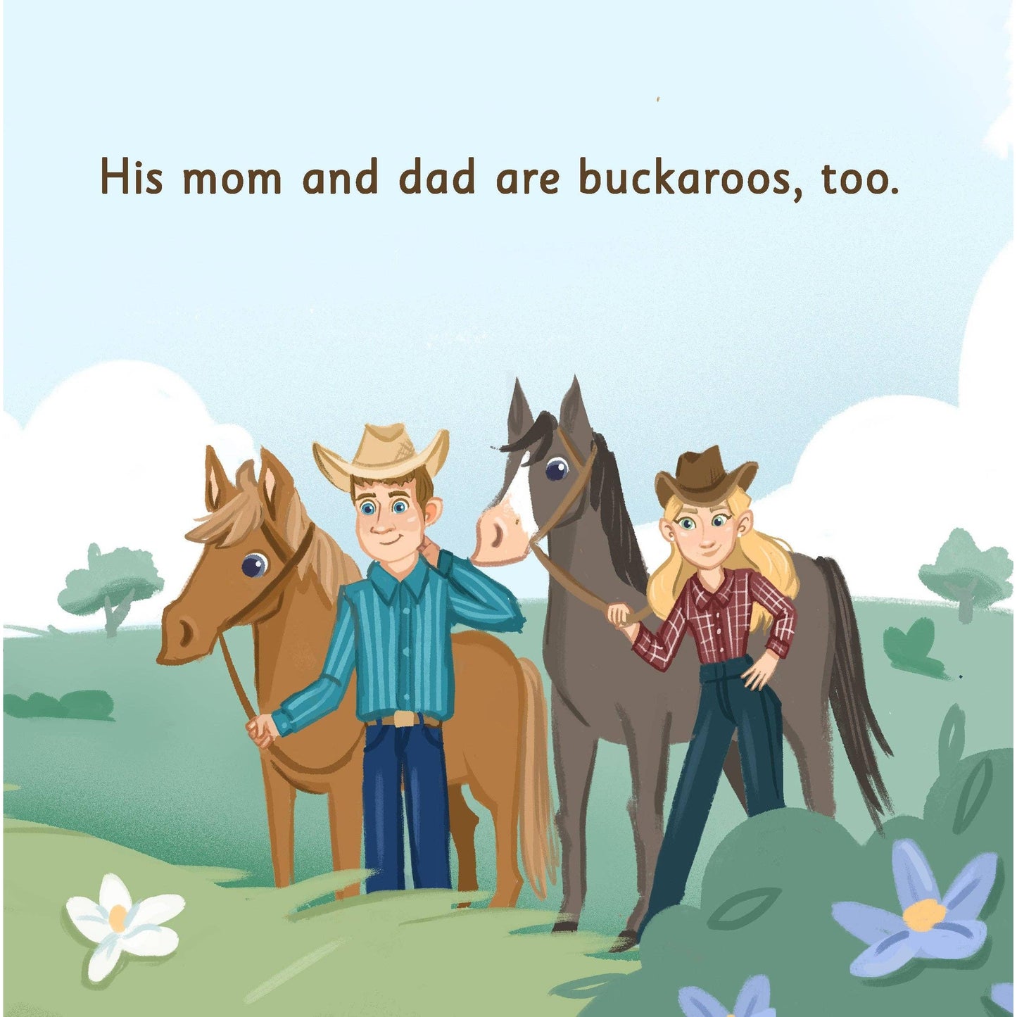 Buckaroo Beau Books - Hardcover: Buckaroo Beau Lives on a Ranch