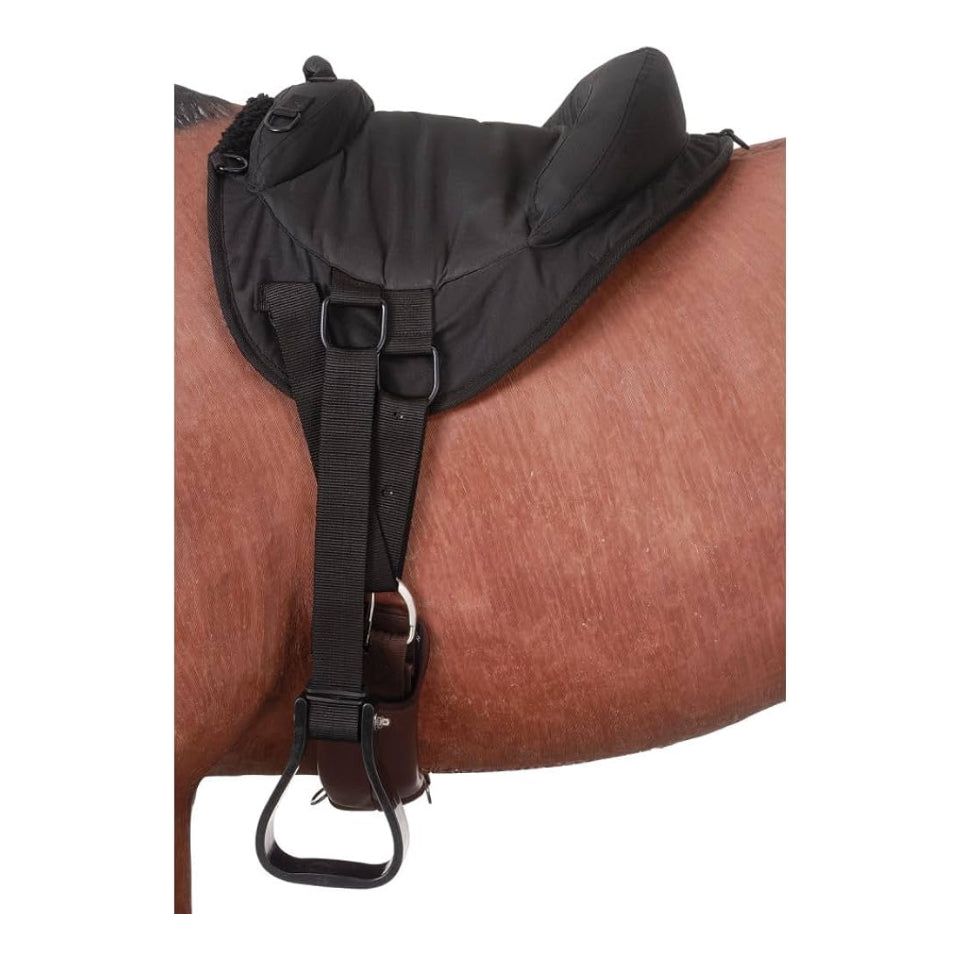 Tough 1 31-33 Black Bareback Saddle