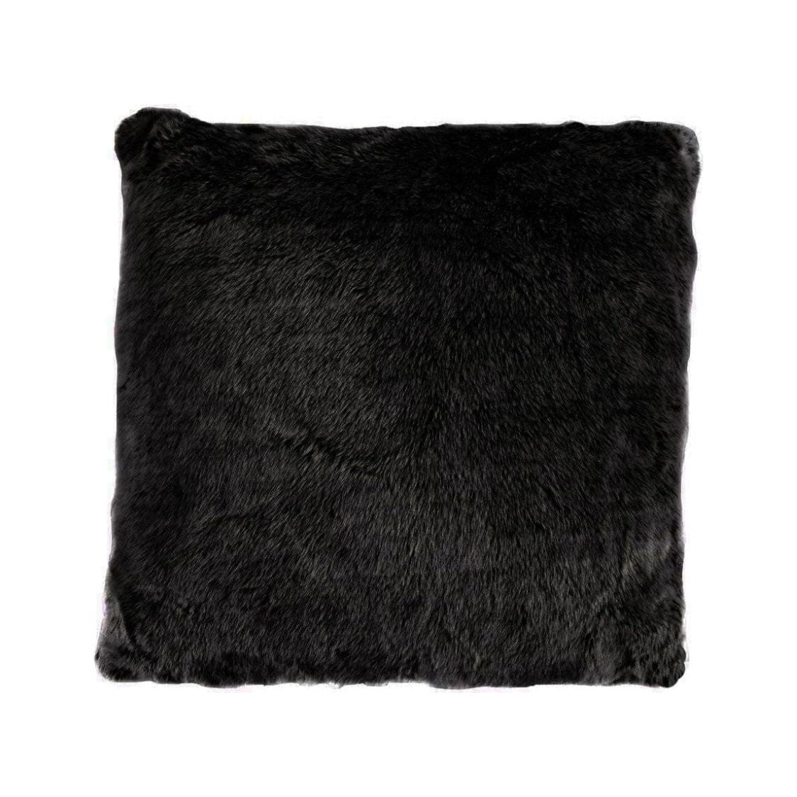 Artic Bear Pillow Black 22” x 22”