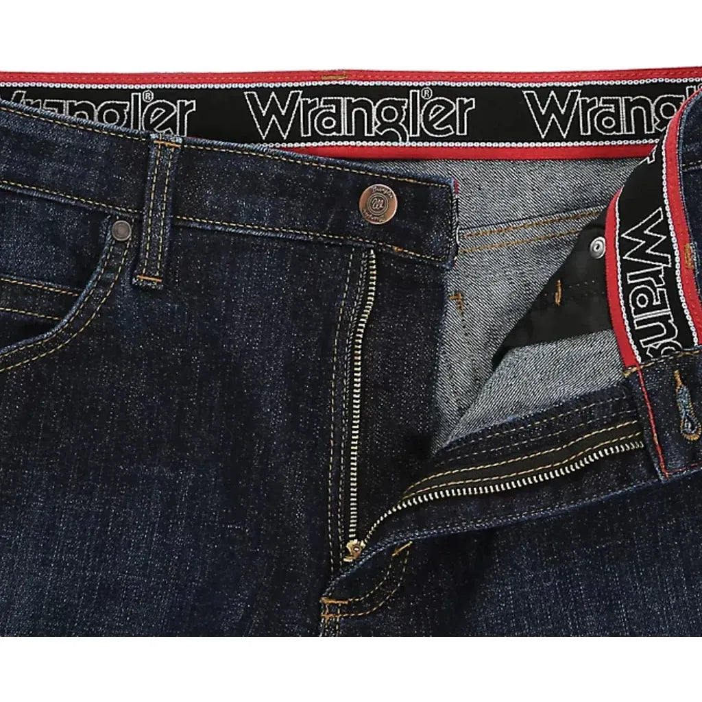 Mens Slim Fit Active Flex Wrangler Jeans