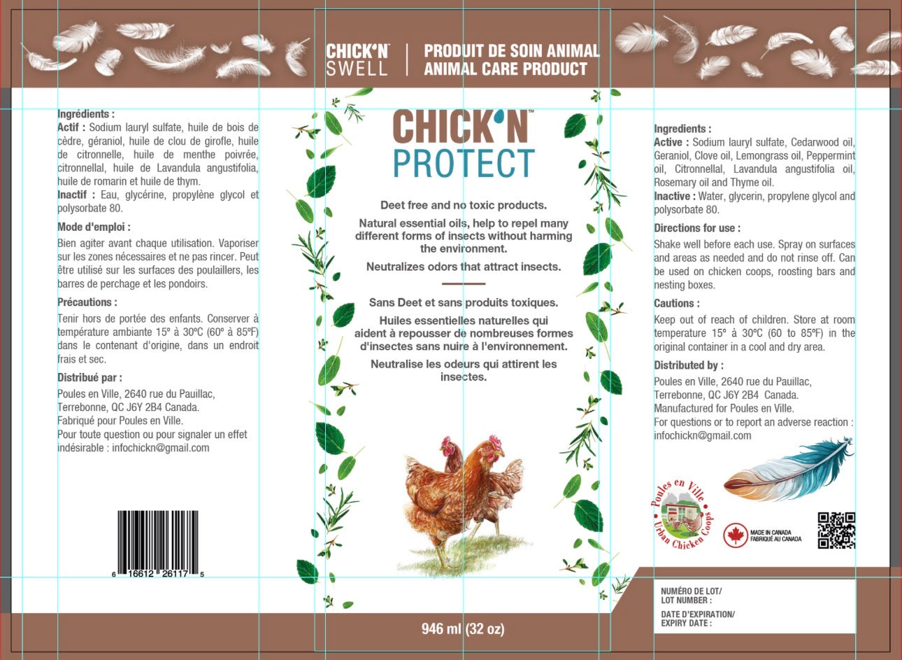 Chick’n Swell - Chick’n Protect 946mL