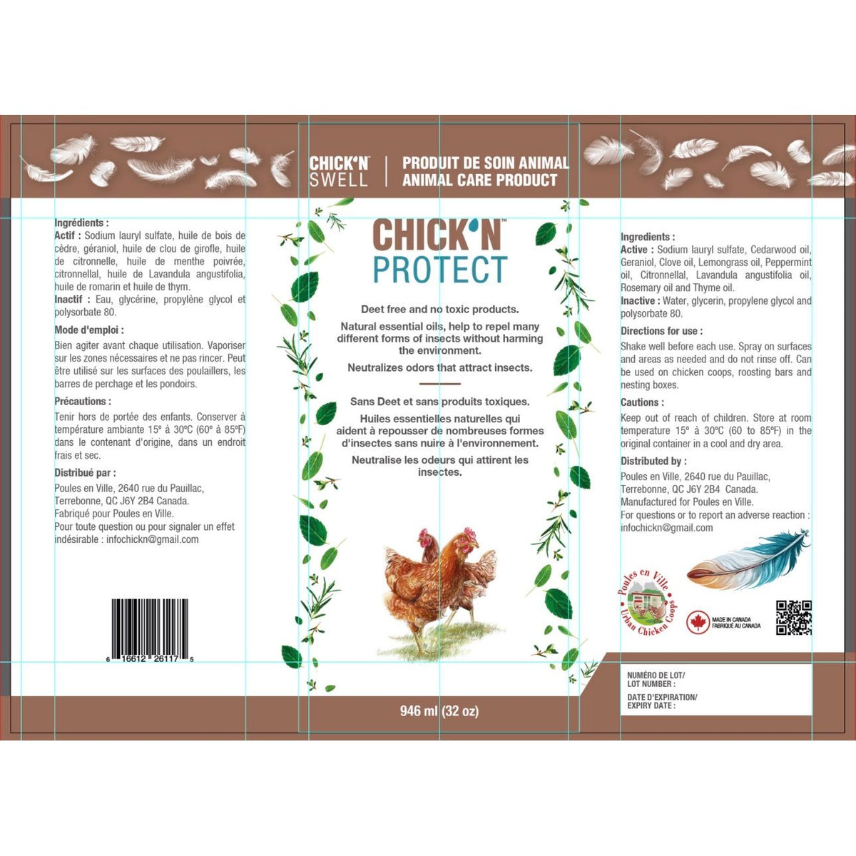 Chick’n Swell - Chick’n Protect 946mL