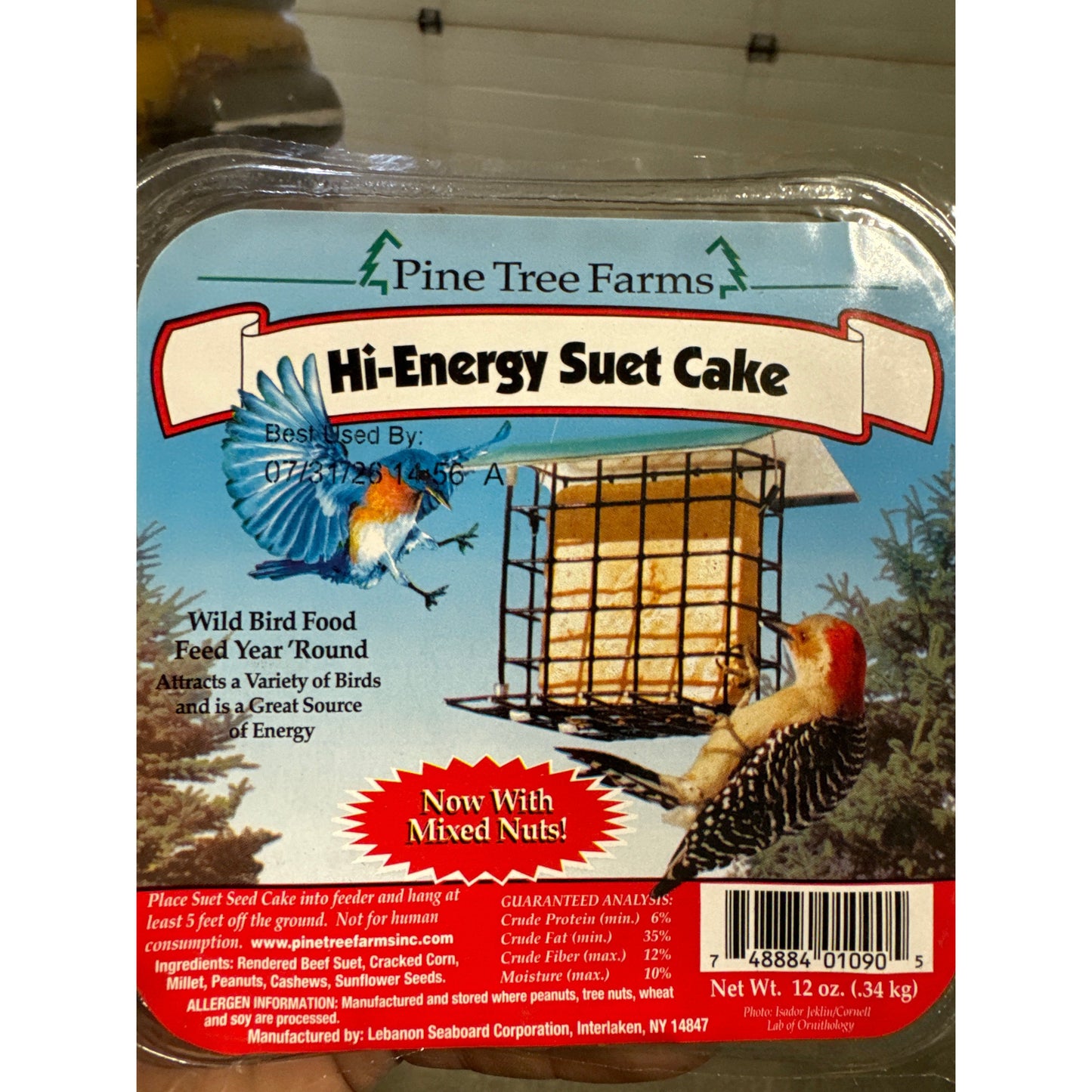 Hi-Energy Suet Cake