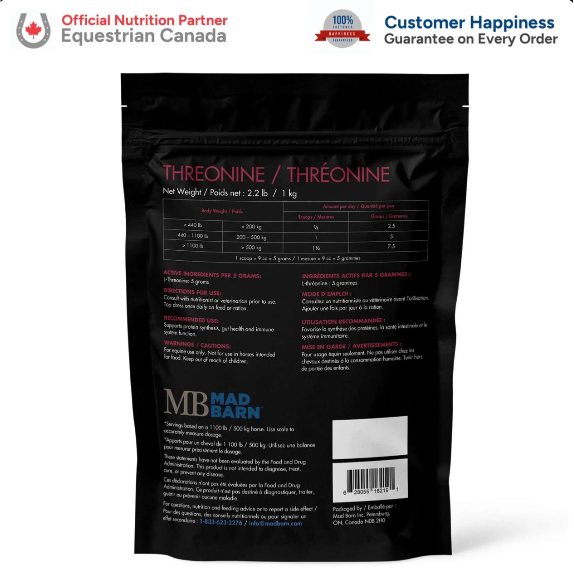 Special order only: Mad Barn Threonine 1kg