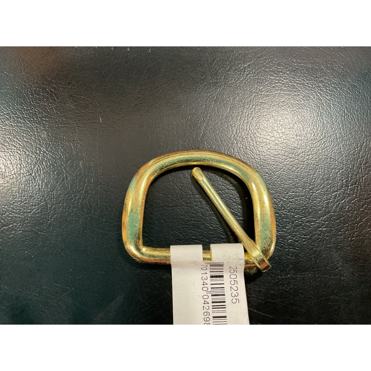 Buckle, 1.5”, Replacement, Harness, Tack, Brass 2505235