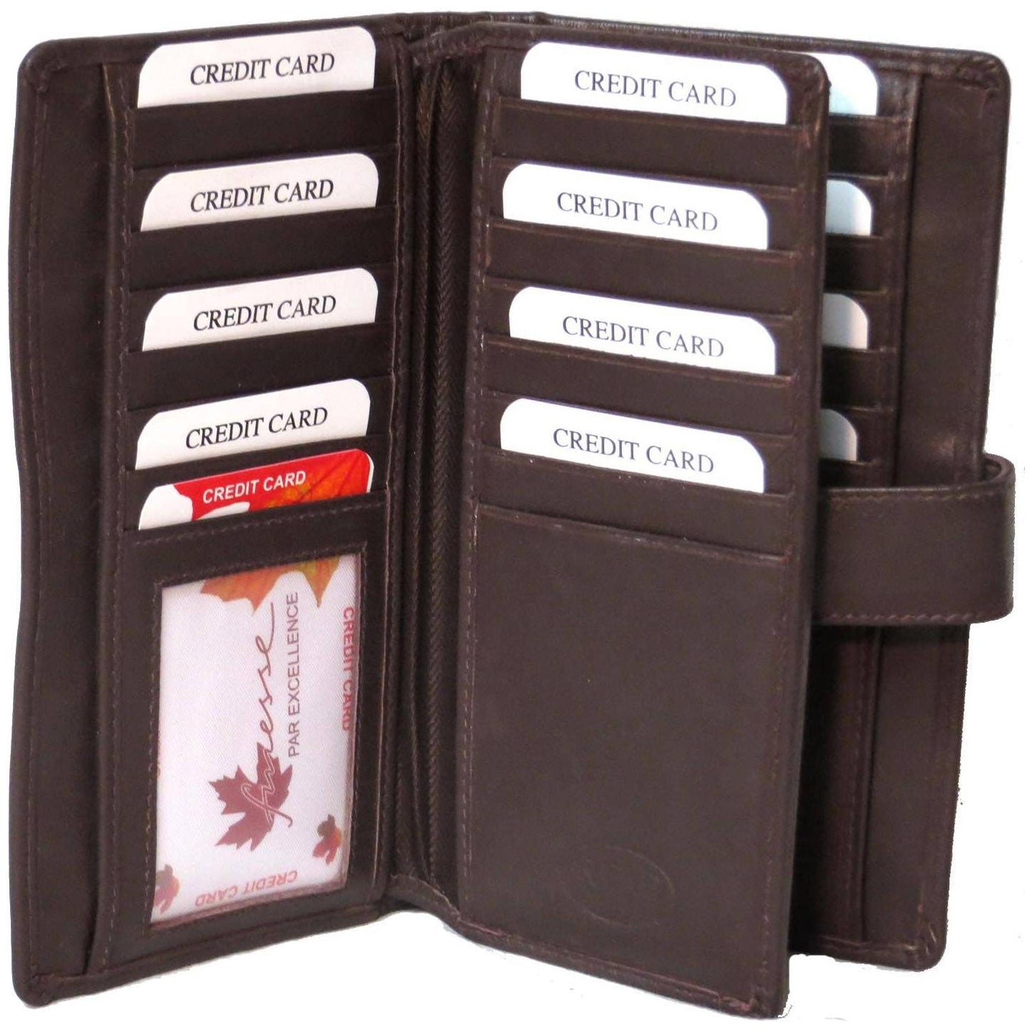 IGI CANADA - Genuine Leather Lambskin RFID Coat Card Wallet - 4116-L