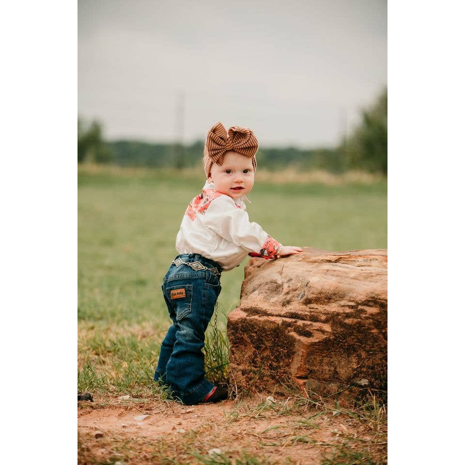 Shea Baby Girl's Trouser Jeans, SBD06