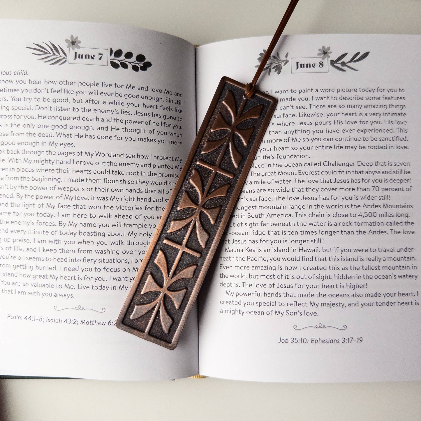 Vintage Copper Bookmarks