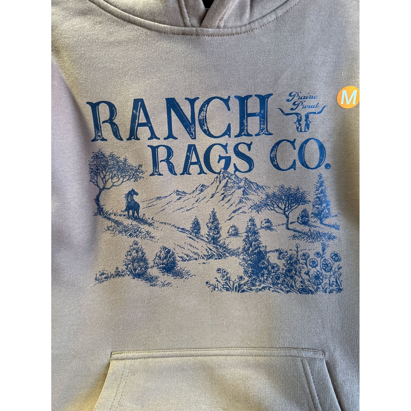 Ranch Rags Prairie Proud Scenic Hoodie